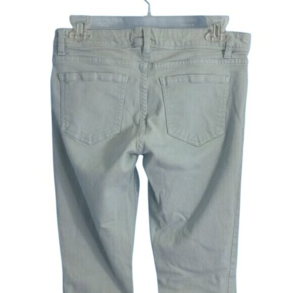 Life In Progress Size 27 Jeans Womens Denim Blue Skinny Fit Zippers Steampunk - Picture 10 of 12